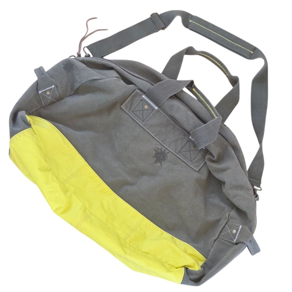 Vintage GAP DUFFEL BAG HUGE Shoulder Strap ODG Army Green Military Grunge - Picture 8 of 16
